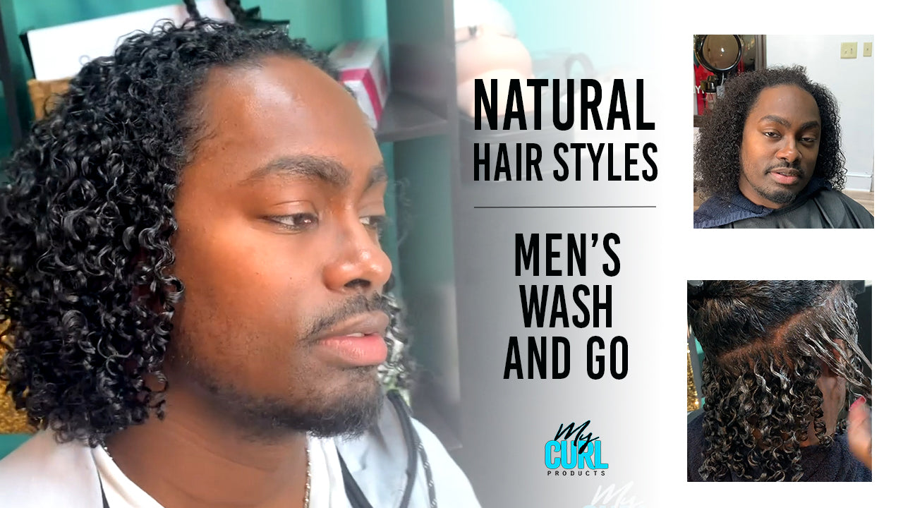 Natural Black Hair Men: Hair Care and Hair Styles